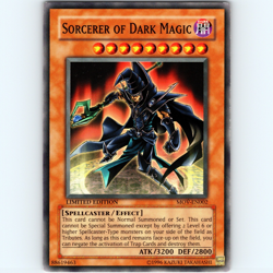 Yugioh Sorcerer of Dark Magic MOV-EN002 Limited Edition Common - NM 💎 - Image 1