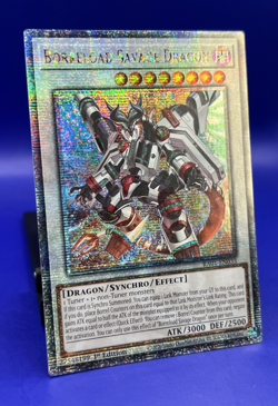 Yugioh Borreload Savage Dragon RA01-EN033 Quarter Century Rare 1st Ed NM - Image 2