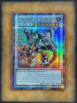 Yugioh Borreload Savage Dragon RA01-EN033 Quarter Century Rare 1st Ed NM - Image 1