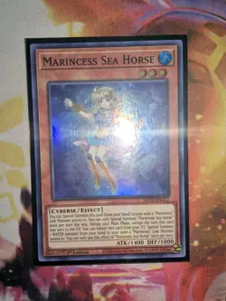 Yugioh! LP Marincess Sea Horse - MP20-EN102 - Super Rare - 1st Edition Lightly P - Image 1