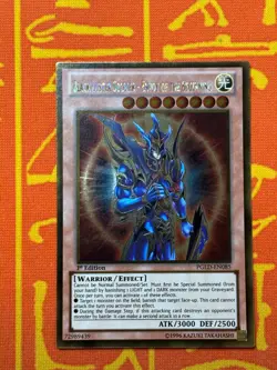 YUGIOH BLACK LUSTER SOLDIER - ENVOY OF THE BEGINNING GOLD RARE 1ST NM PGLD-EN085 - Image 1