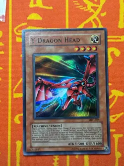 YUGIOH Y-DRAGON HEAD SUPER RARE NEAR MINT MFC-005 - Image 1
