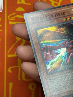 YUGIOH Y-DRAGON HEAD SUPER RARE NEAR MINT MFC-005 - Image 3