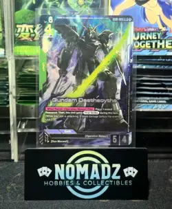Gundam Deathscythe Alternate Art Foil - GD01-025 LR+ NM - Gundam TCG Card Game - Image 1
