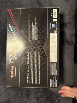 Pokemon Trading Card Crown Zenith Box Shiny Zacian Premium Figure Collection - Image 2