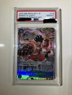 [PSA10] mc01 One Piece Card Luffy Komipara Psa10 - Image 1