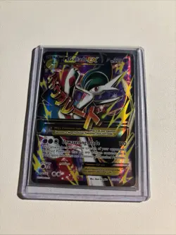 Pokemon TCG Mega-Gallade-EX Roaring Skies Full Art Holo Card 100/108 - Image 1