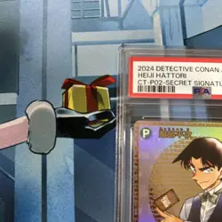 [PSA10] mc41 Hattori Heiji Sec Signed Version Psa10 Detective Conan Card Game - Image 3