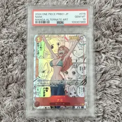 [PSA10] mc41 One Piece Card Nami Komipara Psa10 - Image 1