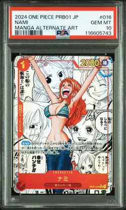 [PSA10] mc41 One Piece Card Nami Komipara Psa10 - Image 1