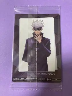 Jujutsu Kaisen Wafer Card Vol.2 Satoru Gojo Special SP 2021 2-25 SP Japanese - Image 5
