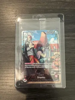 One Piece Shanks Leader Promo Card PSA Magazine Exclusive, OP09-001, Sealed - Image 1