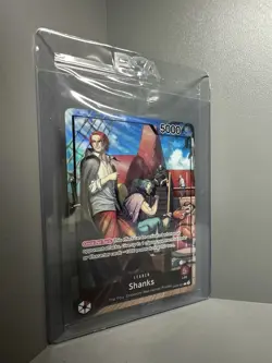 One Piece Shanks Leader Promo Card PSA Magazine Exclusive, OP09-001, Sealed - Image 3