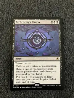 Magic The Gathering MTG - Archenemy's Charm - EOE - Image 1