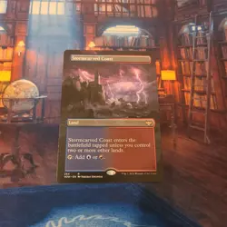 Stormcarved Coast (Borderless) - Innistrad: Crimson Vow (VOW) MTG TCG NM - Image 1