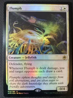 English - MTG Flumph - FOIL - Adventures In The Forgotten Realms - Image 1