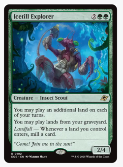 ICETILL EXPLORER mtg NM-M Edge of Eternities, Regular, 192, NM, Fast Shipping! - Image 2