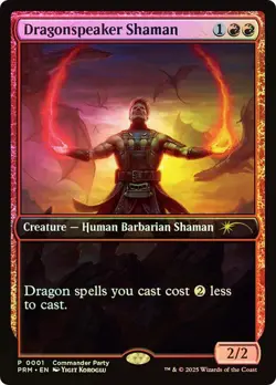 Dragonspeaker Shaman (Full Art) Foil English Mtg Magic (Mint-Nm) - Image 1