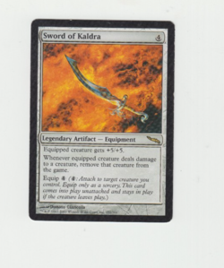 Sword of Kaldra *Mirrodin* MTG Magic the Gathering - Image 1