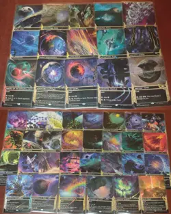 MTG Edge of Eternities: Stellar Sights Lands Complete Set of 45 (NM) - Image 1