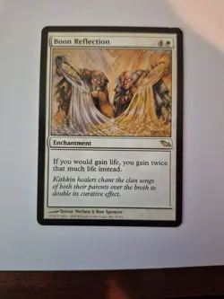 MTG Boon Reflection Shadowmoor Magic the Gathering LP/NM- - Image 1