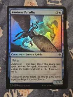 Vantress Paladin FOIL (72/533) Throne of Eldraine MTG Magic - Image 1