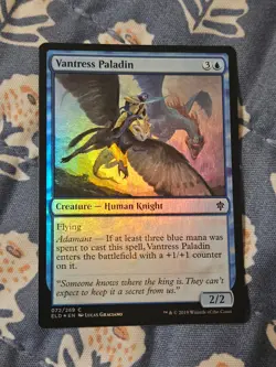 Vantress Paladin FOIL (72/533) Throne of Eldraine MTG Magic - Image 2