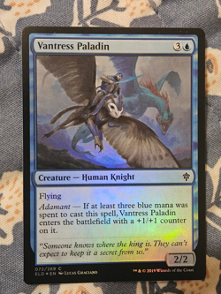 Vantress Paladin FOIL (72/533) Throne of Eldraine MTG Magic - Image 3