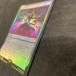 MtG Ninja's Blades #108 Foil Final Fantasy - Image 4