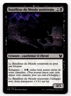 MTG Underworld Charger #120 THB French Batailleur du Monde souterrain - Image 1