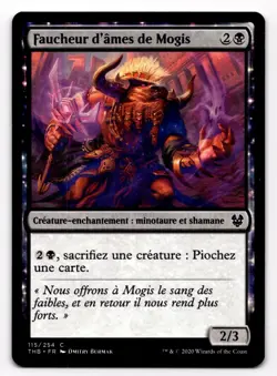 MTG Soulreaper of Mogis 115 Theros Beyond Death French Faucheur d'ames de Mogis - Image 1