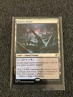 Magic The Gathering MTG - Watery Grave - EOE - Image 1