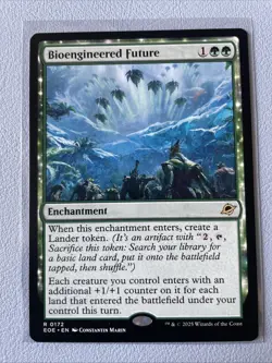 MTG magic 1x Bioengineered Future (M/NM) Edge of Eternities - Image 1