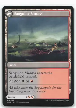 MTG Bloodsoaked Insight U Modern Horizons 3 252 LP - Image 2
