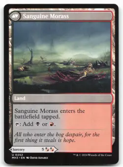 MTG Bloodsoaked Insight U Modern Horizons 3 252 LP - Image 2