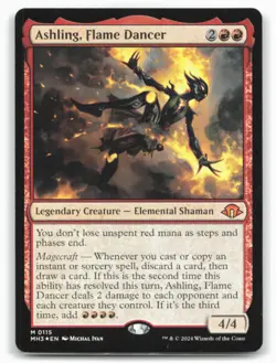 MTG Ashling, Flame Dancer Foil M Modern Horizons 3 115 LP - Image 1