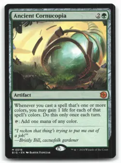 MTG Ancient Cornucopia M Outlaws of Thunder Junction: The Big Score 16 LP - Image 1