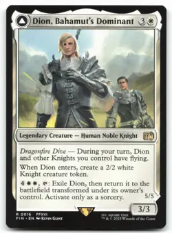 MTG Dion, Bahamut's Dominant R FINAL FANTASY 16 LP - Image 2