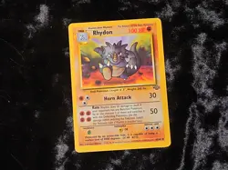 Rhydon Jungle Set Regular Pokemon TCG Lightly Played - Image 1