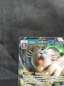 Pokemon Cards: Cosmic Eclipse Rare Holo: Alolan Persian GX 129/236 - Image 2