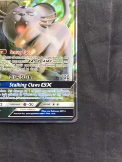 Pokemon Cards: Cosmic Eclipse Rare Holo: Alolan Persian GX 129/236 - Image 4