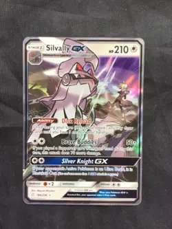 Pokemon Cards: Cosmic Eclipse Rare Holo: Silvally GX 184/236 - Image 1