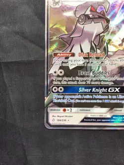 Pokemon Cards: Cosmic Eclipse Rare Holo: Silvally GX 184/236 - Image 5