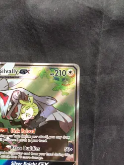 Pokemon Cards: Cosmic Eclipse Ultra Rare Full Art: Silvally GX 227/236 - Image 3