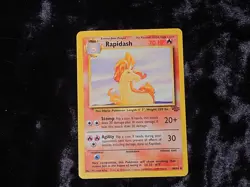 Rapidash Jungle Set Regular Pokemon TCG Lightly Played - Image 1