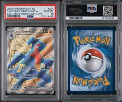 Pokemon Scarlet & Violet Black Star Promo - Cynthia's Garchomp ex SVP 204 PSA10 - Image 3