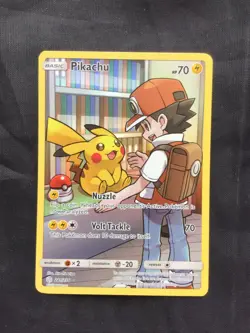 Pokemon Cards: Cosmic Eclipse Secret Rare: Pikachu 241/236 - Image 1