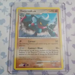 Pokemon tcg Arceus #11/99 Toxicroak Holo Rare - Image 1