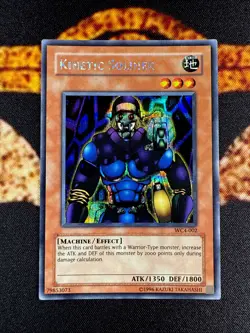 🔥YUGIOH • KINETIC SOLDIER • PRISMATIC SECRET RARE • WC4-002 • PROMO • VLP🔥 - Image 1