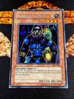🔥YUGIOH • KINETIC SOLDIER • PRISMATIC SECRET RARE • WC4-002 • PROMO • VLP🔥 - Image 2